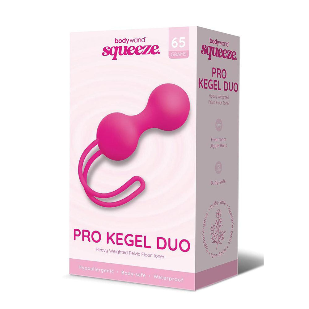 Bodywand Squeeze Pro Kegel Duo Kegel Balls 65g Bodywand