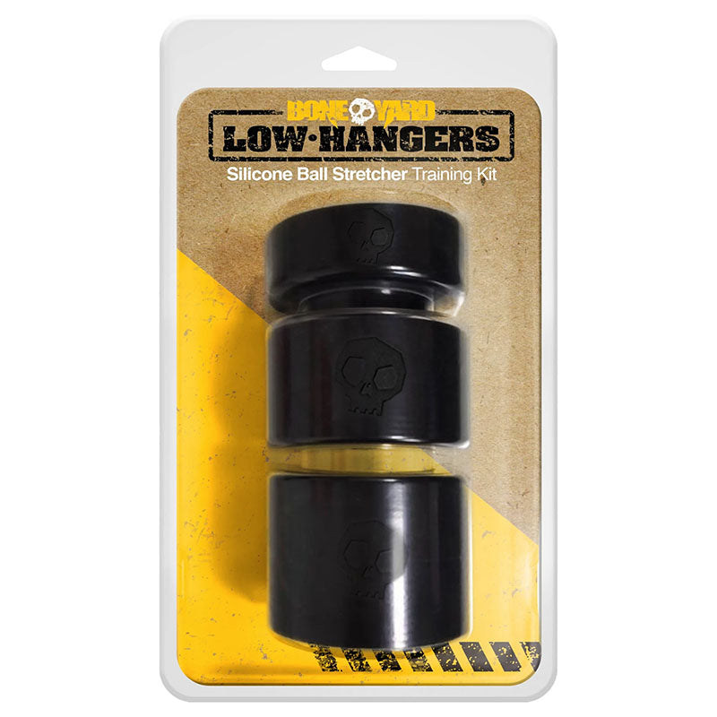 C1 Releasing Boneyard Low Hangers Silicone Ball Stretcher Training Kit Black