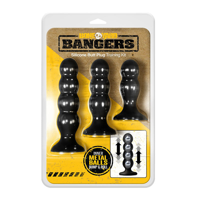 C1 Releasing Boneyard Bangers Silicone Butt Plug Training Kit