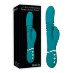 Adam & Eve Eve's USB Rechargeable Thrusting Rabbit Vibrator 9 Inch Adam & Eve