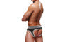 Prowler Paw Brief Open Back Brief Backless Mens Pup Play Underwear Black / White Prowler