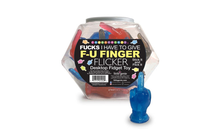 Genie 12 FY Finger Flickers 24 Pc Fish Bowl Genie