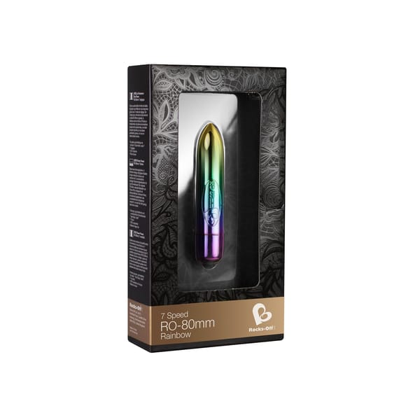 Rocks Off Rainbow Vibrating Bullet Vibrator Secondary image