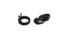 Brutus Denial Silicone Chastity 2 Cage Set Black Brutus