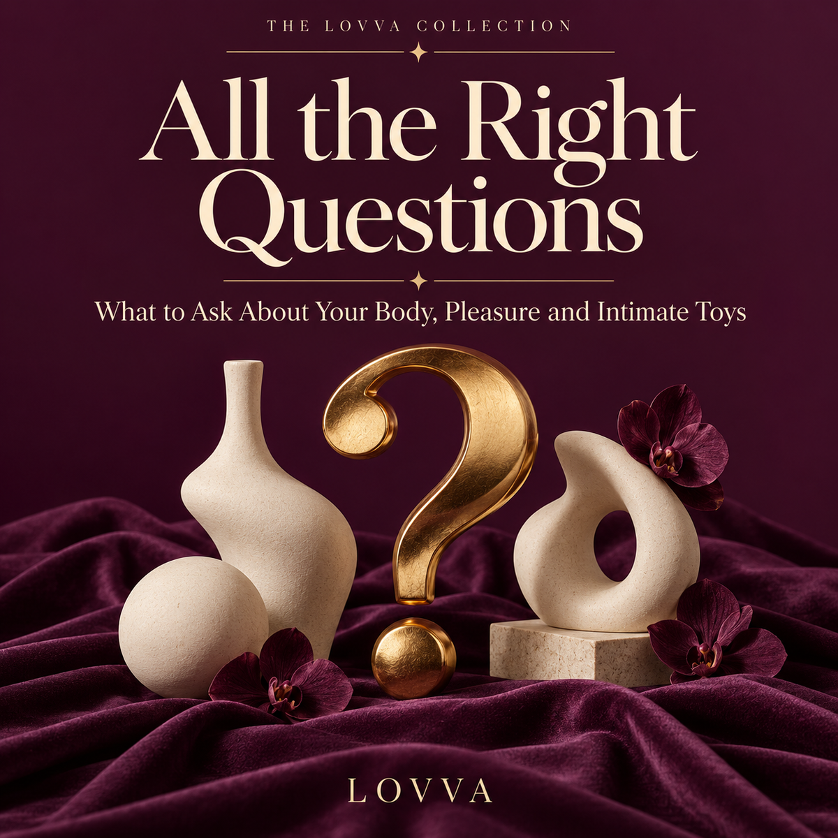 All the Right Questions: Your Body, Pleasure & Intimate Toys Ebook LOVVA