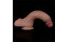 Lovetoy Dual Layered Silicone Dildo With Balls Lovetoy