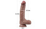 Lovetoy Dual Layered Silicone Dildo With Balls Lovetoy