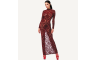 Noir Kink Royal Gown Red Noir