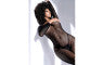Mapale Long Sleeve Fishnet Full Bodystocking Black Mapale