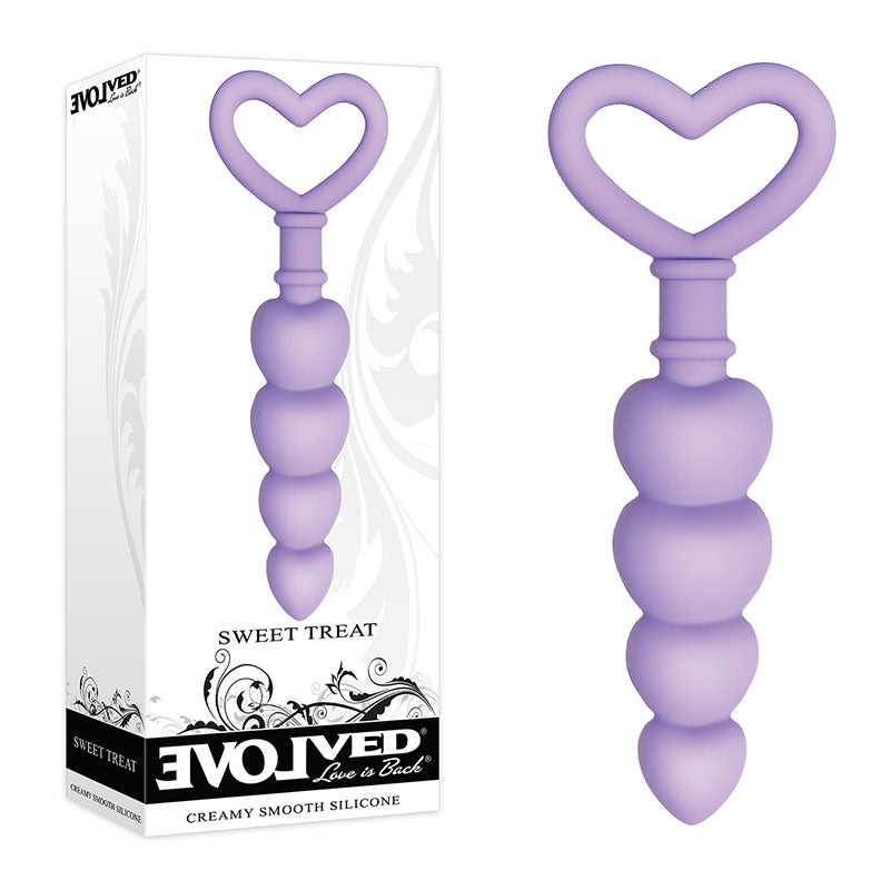 Evolved Sweet Treat Beaded Butt Plug With Handle 11.5cm Evolved