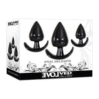 Evolved Anal Delights Butt Plugs Set Of 3 Sizes Evolved