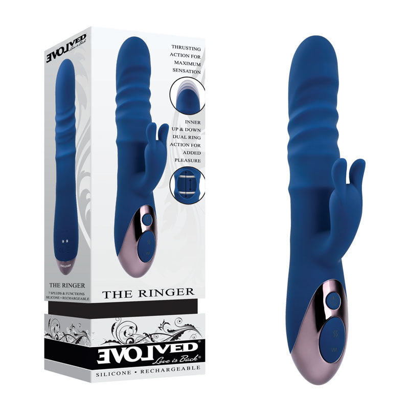 Evolved The Ringer USB Rechargeable Rabbit Vibrator 23.8cm