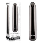 Evolved REAL SIMPLE Chrome USB Rechargeable Bullet Vibrator 10cm Evolved