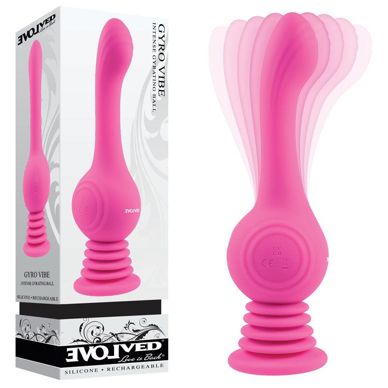 Evolved GYRO VIBE USB Rechargeable Super Vibrator 24.8cm Evolved