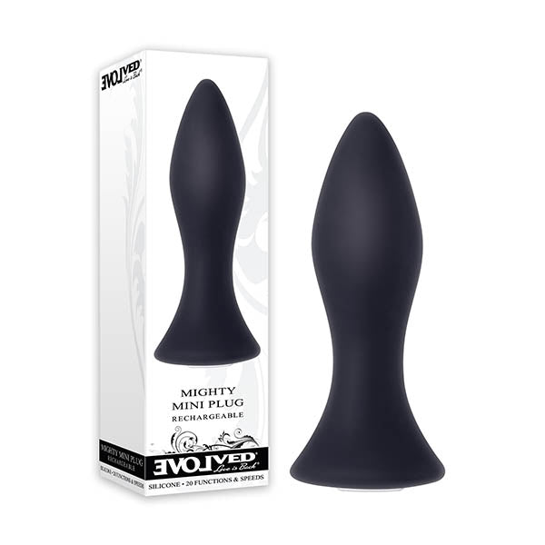Evolved Mighty Mini Plug USB Rechargeable Butt Plug 3.5 Inch