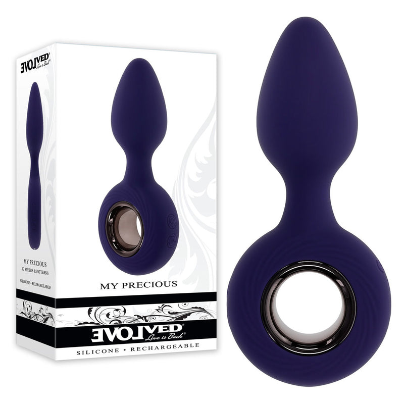 Evolved MY PRECIOUS USB Rechargeable Vibrating Butt Plug
