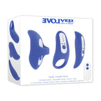 Evolved TAKE YOUR PICK Rechargeable Bullet With 3 Interchargeable Sleeves Evolved