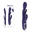 Evolved BOW DOWN USB Rechargeable Rabbit Vibrator Purple Evolved