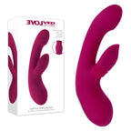 Evolved GENTLE PERSUASION USB Rechargeable Rabbit Vibrator Pink 20cm Evolved