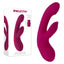 Evolved GENTLE PERSUASION USB Rechargeable Rabbit Vibrator Pink 20cm Evolved