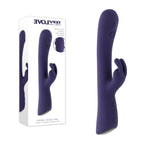 Evolved POPPIN GOOD TIME USB Rechargeable Rabbit Vibrator Purple 20 cm Evolved