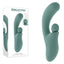 Evolved SPIRAL CHARM USB Rechargeable Rabbit Vibrator Green 18cm Evolved