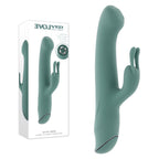 Evolved SATIN SWIRL USB Rechargeable Rabbit Vibrator Green 23cm Evolved