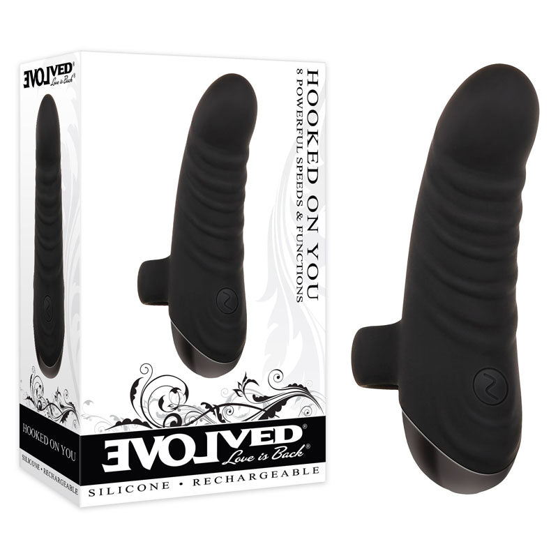 Evolved HOOKED ON YOU USB Rechargeable Finger Stimulator Evolved