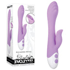 Evolved PLEASING PETAL USB Rechargeable Rabbit Vibrator 19.7cm Evolved