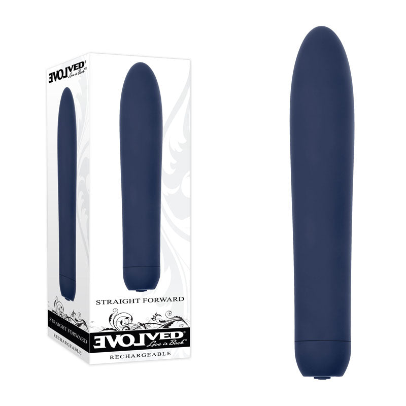 Evolved STRAIGHT FORWARD USB Rechargeable Vibrator 16.5cm Evolved