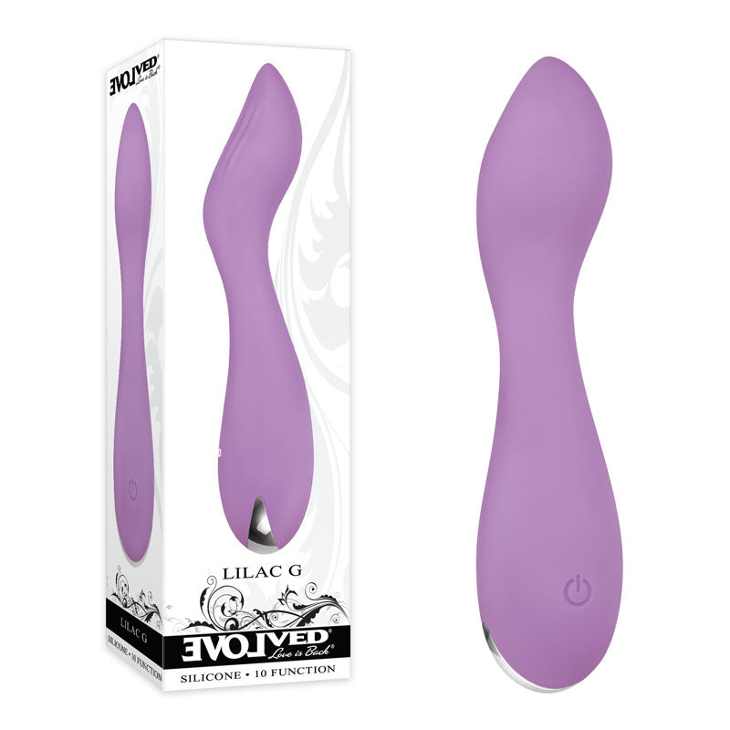 Evolved LILAC G USB Rechargeable Mini Vibrator 11.5cm