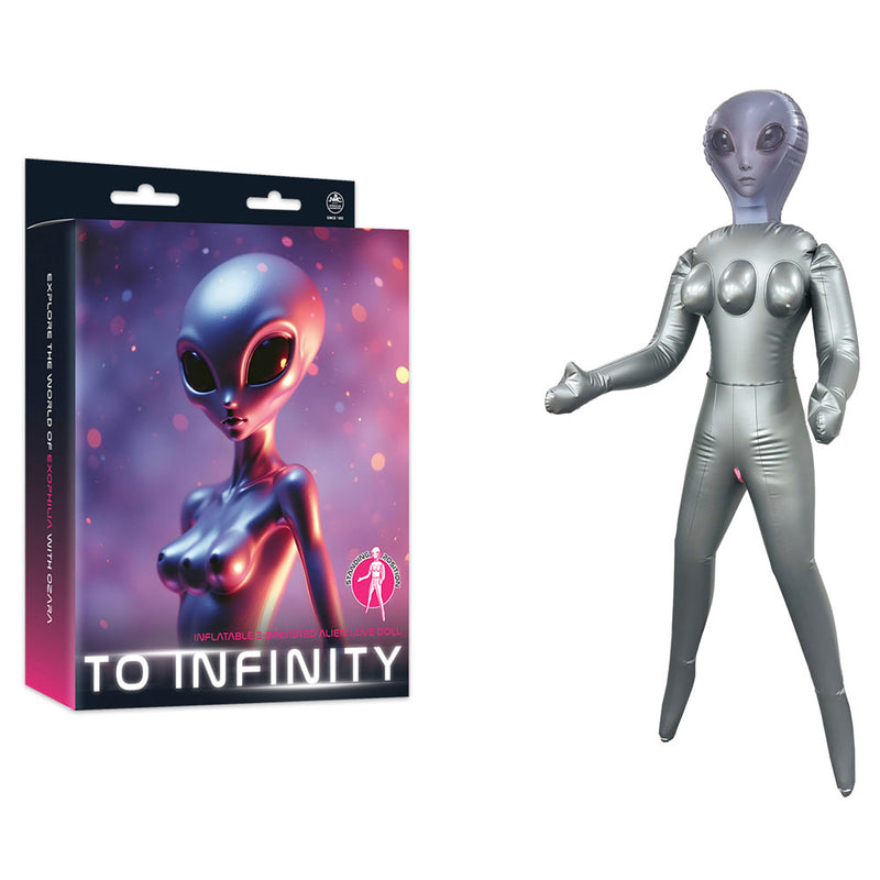 Excellent Power To Infinity Inflatable Alien Love Doll