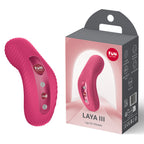 Fun Factory LAYA III USB C Rechargeable Stimulator Raspberry Fun Factory