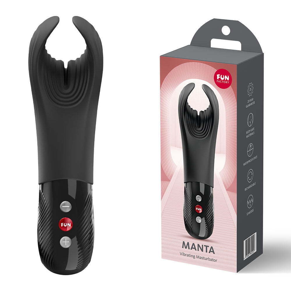 Fun Factory MANTA USB C Rechargeable Unisex Vibrator Fun Factory