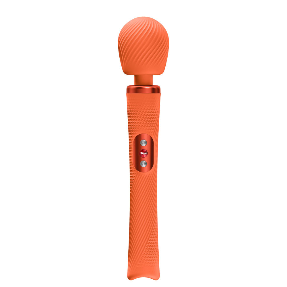 Fun Factory VIM USB C Rechargeable Rumbling Massage Wand Orange Fun Factory Main image