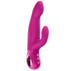 Fun Factory BI STRONIC IMMERSE USB C Rechargeable Thrusting Vibrator Magenta 22.1 cm Fun Factory