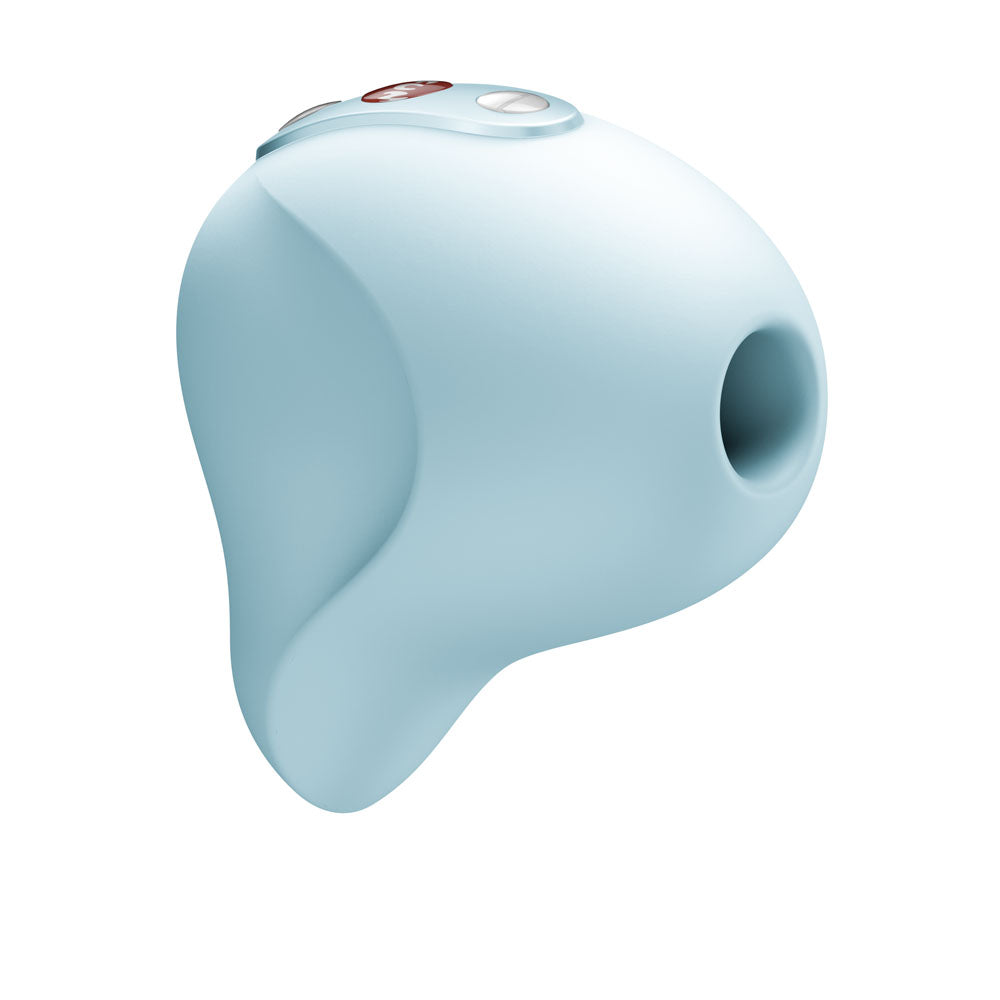 Fun Factory SEDUCTION USB Rechargeable Air Pulse Stimulator Ice Blue Fun Factory
