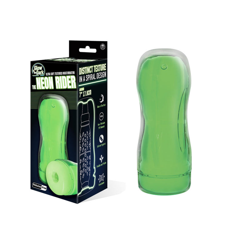 Excellent Power The Neon Rider Glow in Dark Stroker 17.8cm