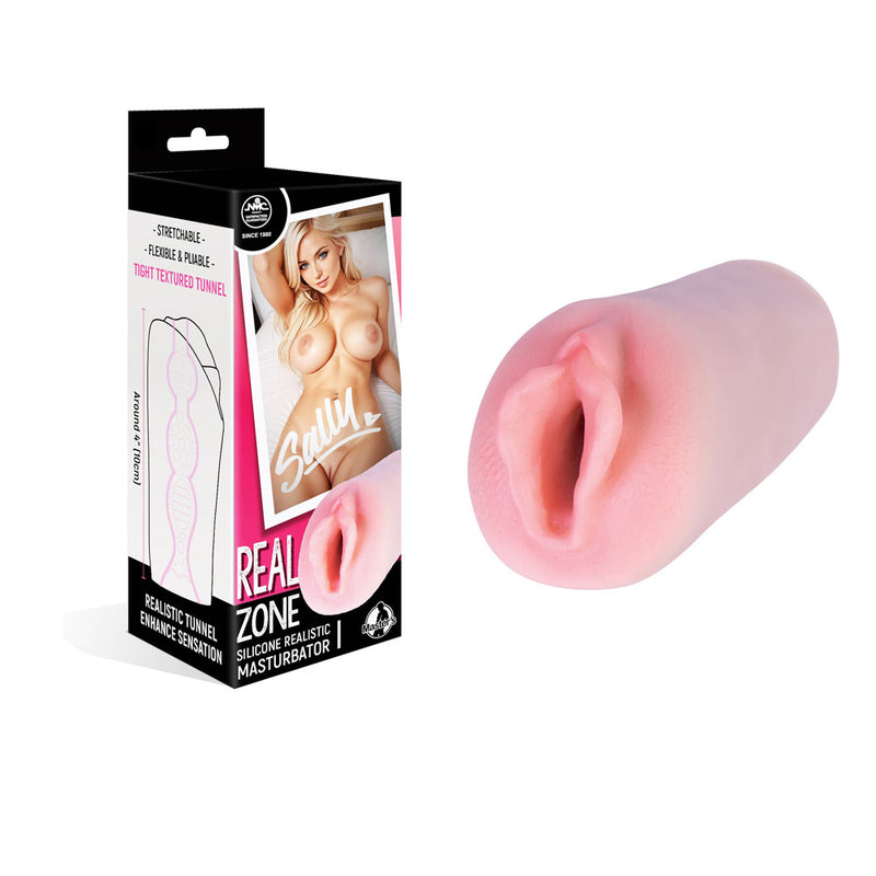 Excellent Power Real Zone Vagina Mini Stroker Flesh