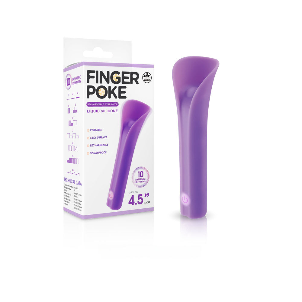 Excellent Power Finger Poke USB Rechargeable Bullet Vibrator 11.4cm Excellent Power