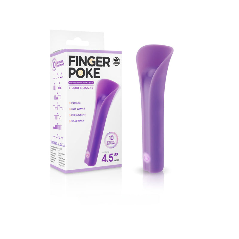 Excellent Power Finger Poke USB Rechargeable Bullet Vibrator 11.4cm