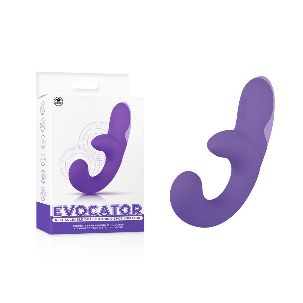 Excellent Power Evocator USB Rechargeable Dual Motor G Spot Vibrator Excellent Power