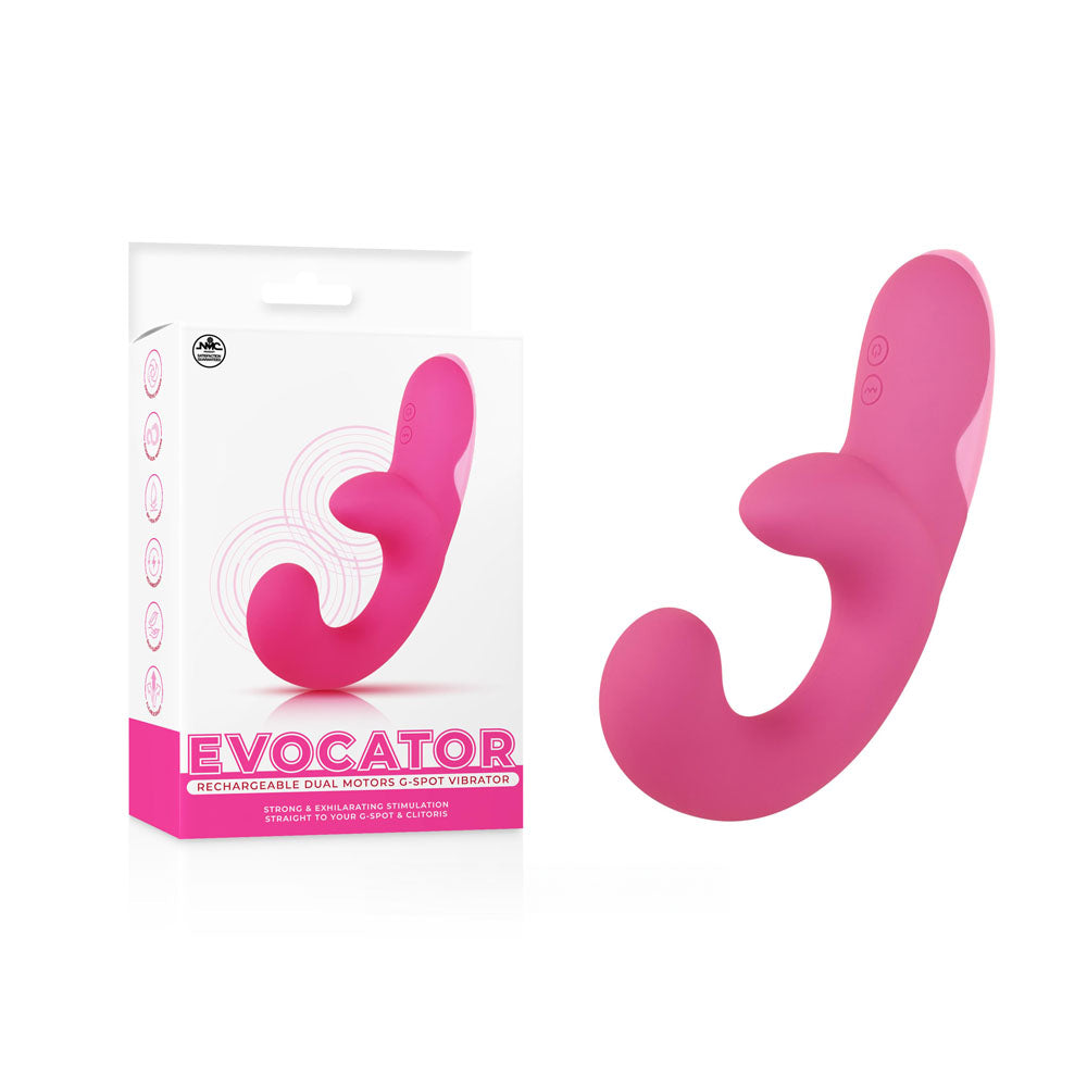 Excellent Power Evocator USB Rechargeable Dual Motor G Spot Vibrator Excellent Power Main image