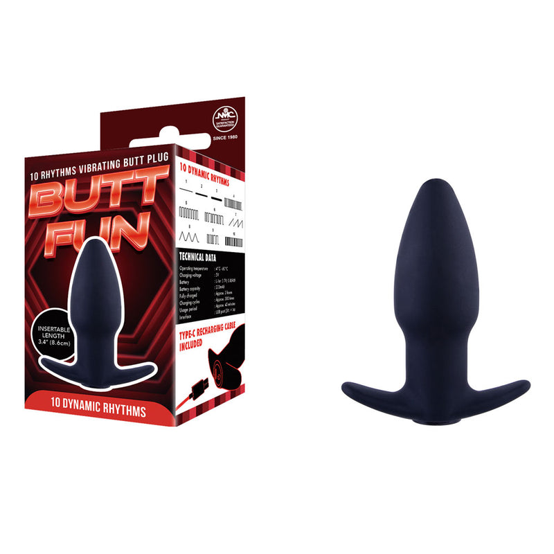 Excellent Power Butt Fun USB Rechargeable Butt Plug