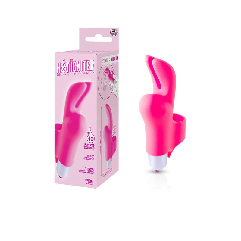 Excellent Power Hot Igniter USB Rechargeable Finger Stimulator Vibrator 12cm