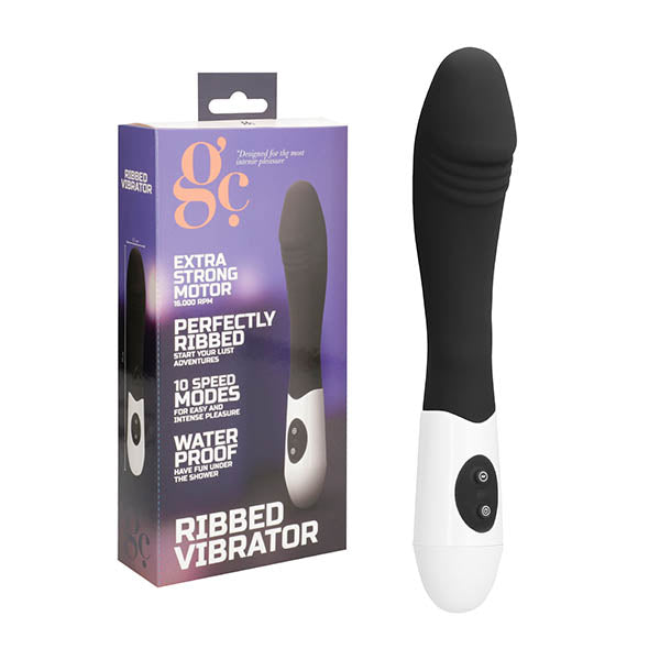 Shots Toys GC Ribbed Vibrator 19cm