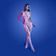 Fantasy Lingerie GLOW Equilibrium Bodystocking Glow In Dark Pink One Size Fantasy Lingerie