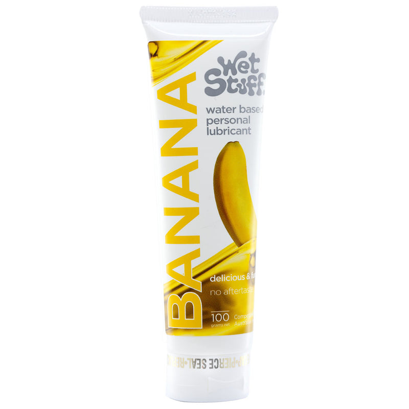 Wet Stuff Banana Flavoured Water Based Lubricant 100g Tube