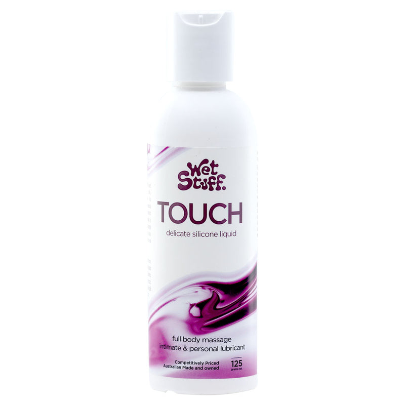 Wet Stuff Touch Disk Top Silicone Lubricant 125g Bottle