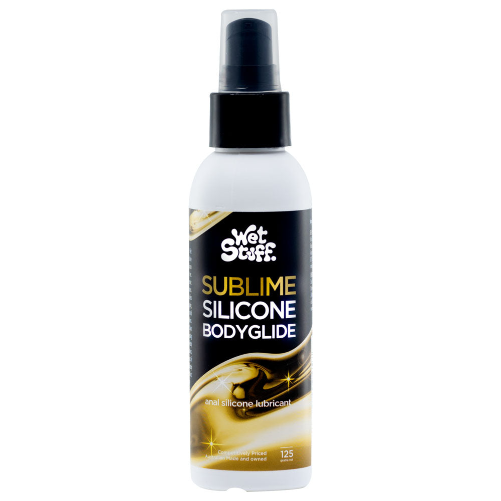 Wet Stuff Sublime Anal Silicone Lubricant 125g Pump Bottle Wet Stuff